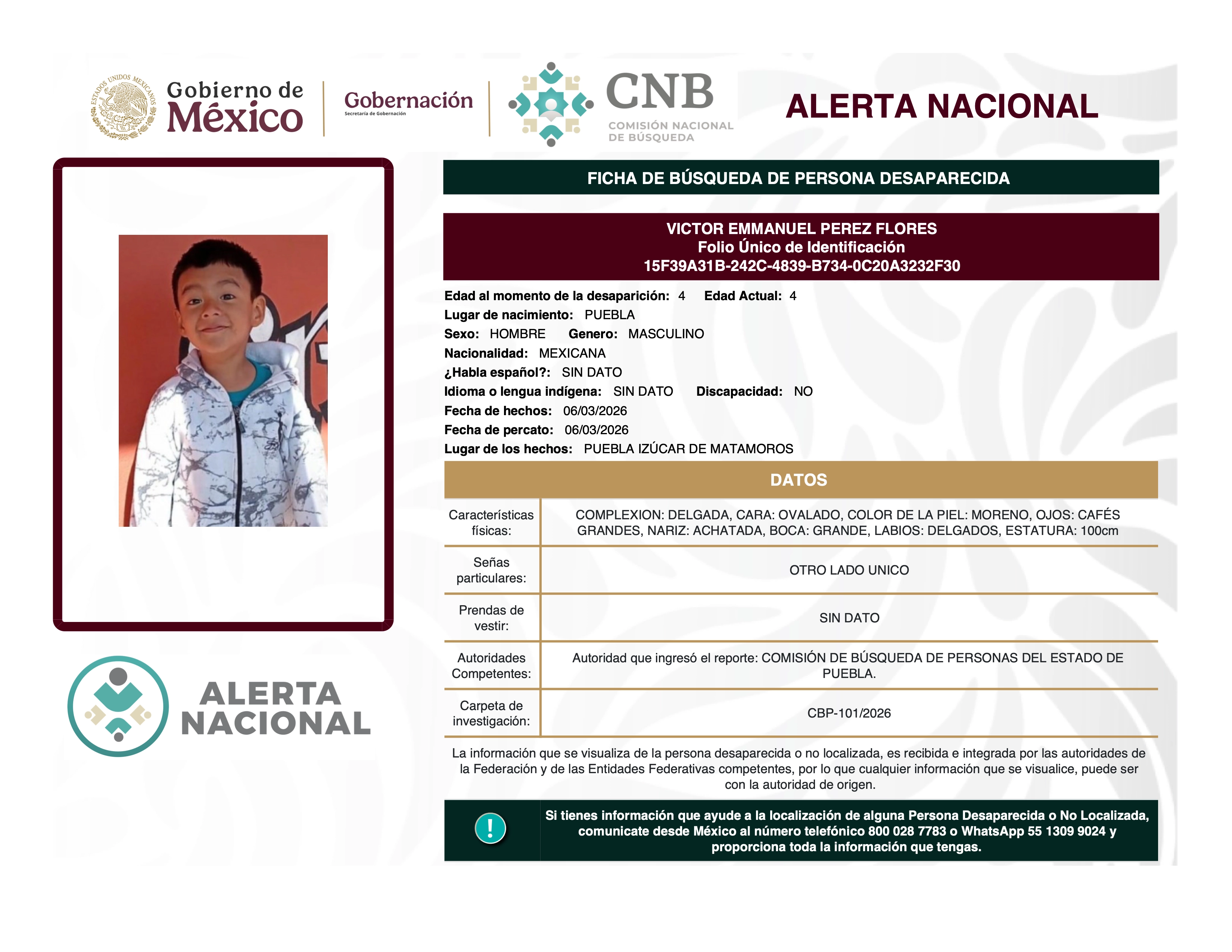 VICTOR EMMANUEL PEREZ FLORES